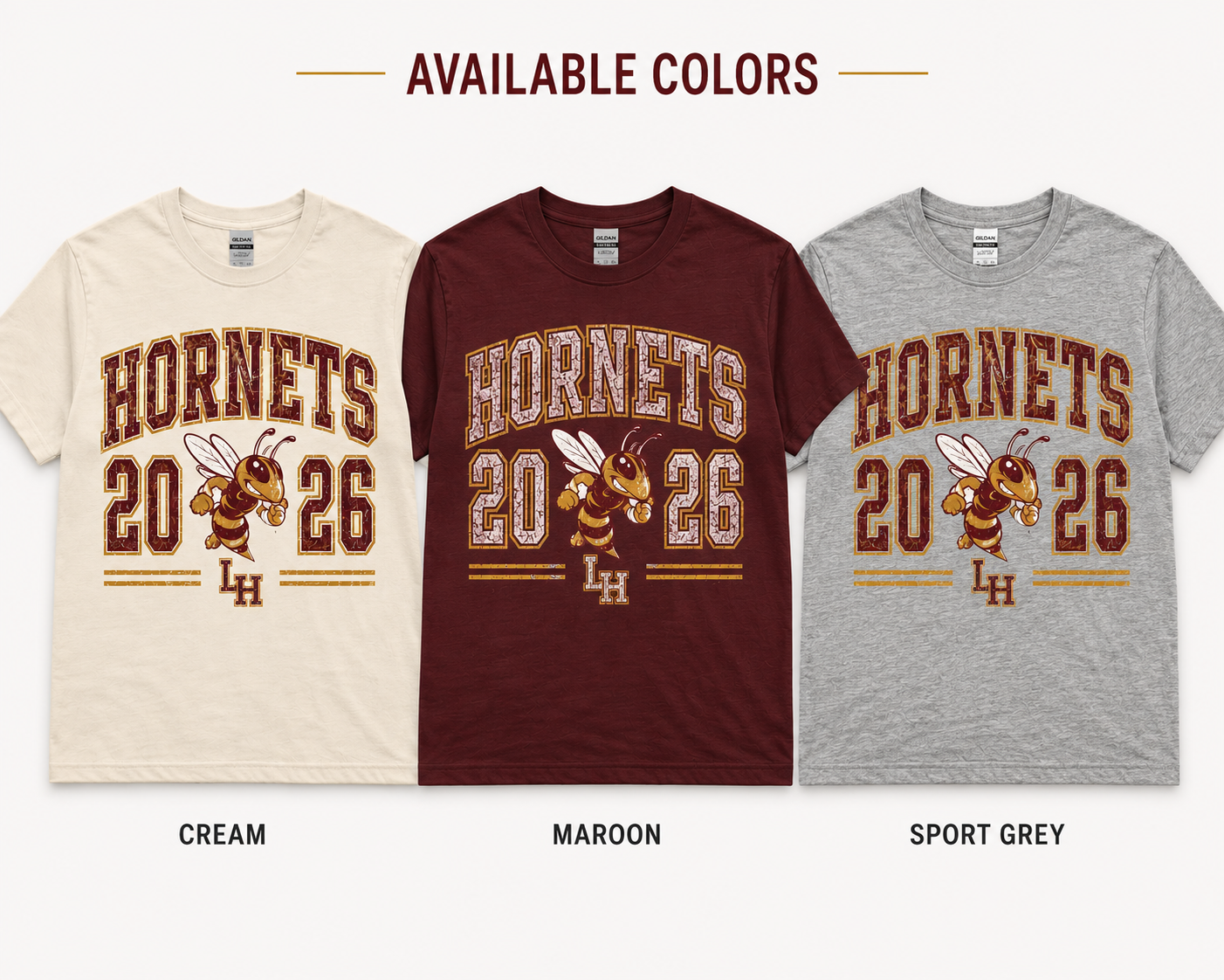 Hornets 2026 Distressed Tee