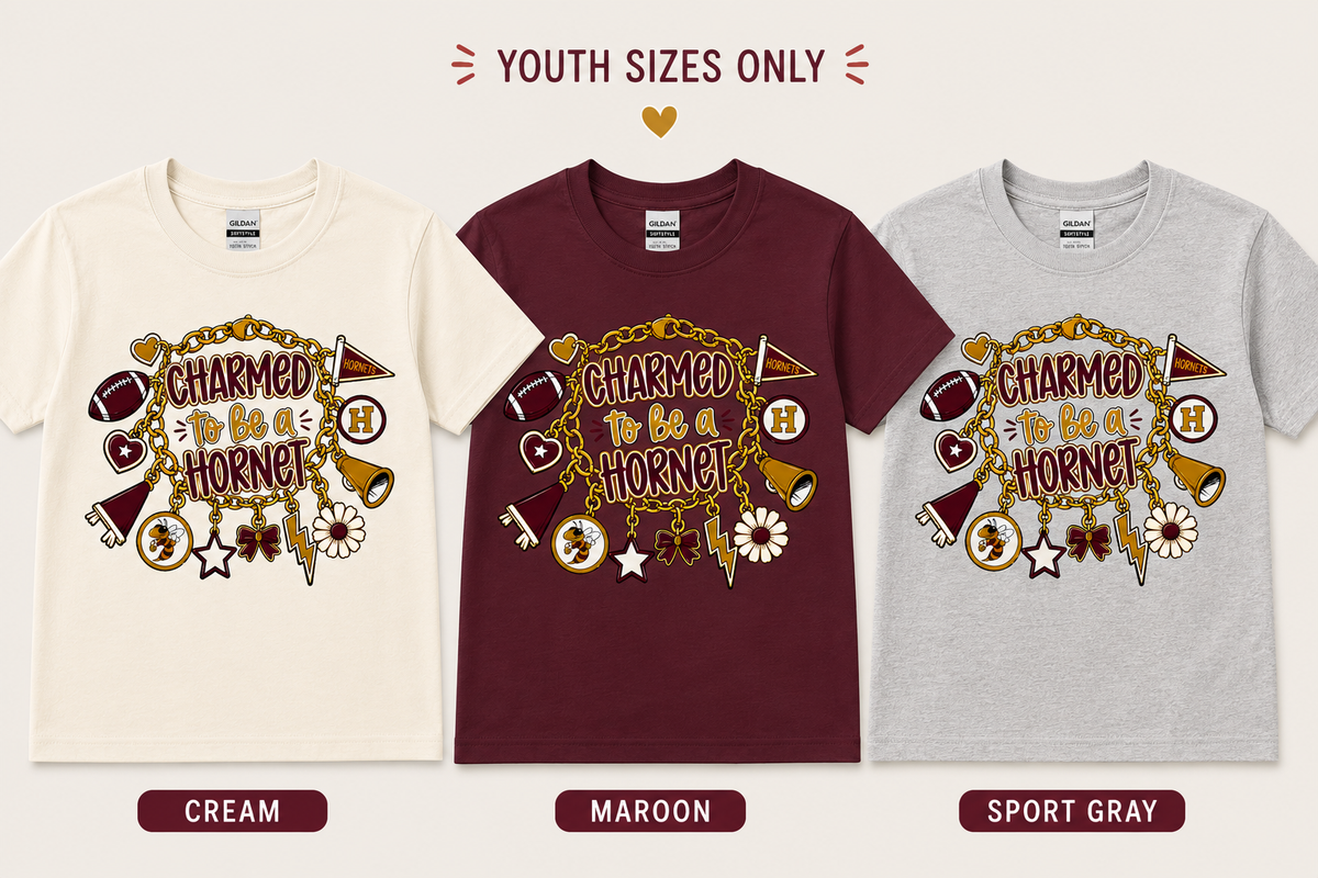 Charmed to Be a Hornet Youth Tee