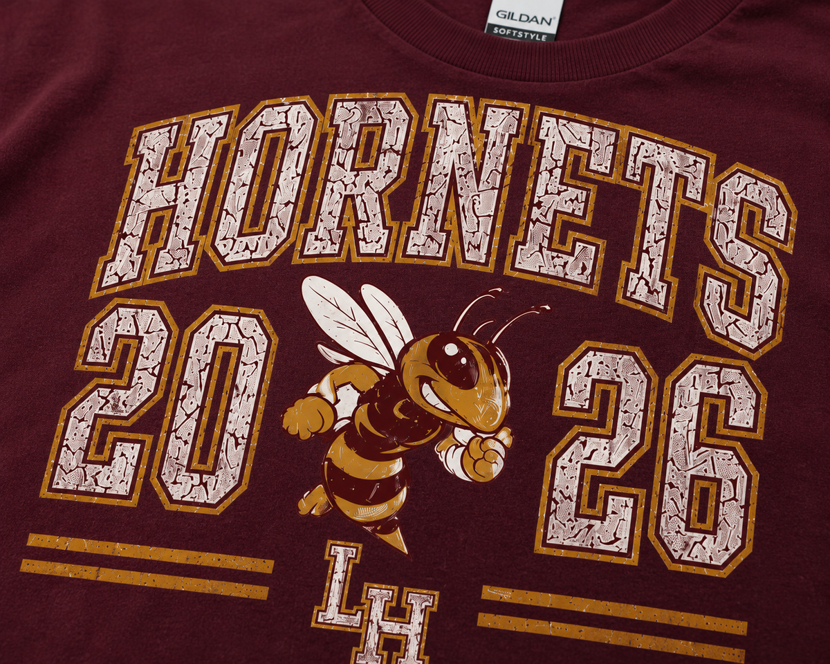 Hornets 2026 Distressed Tee
