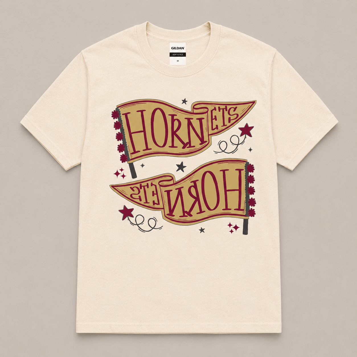 Vintage Hornets Pennant Tee